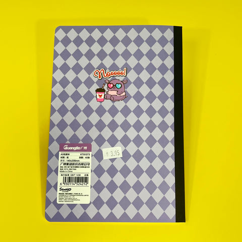 Kuromi A5 Lined Notebook