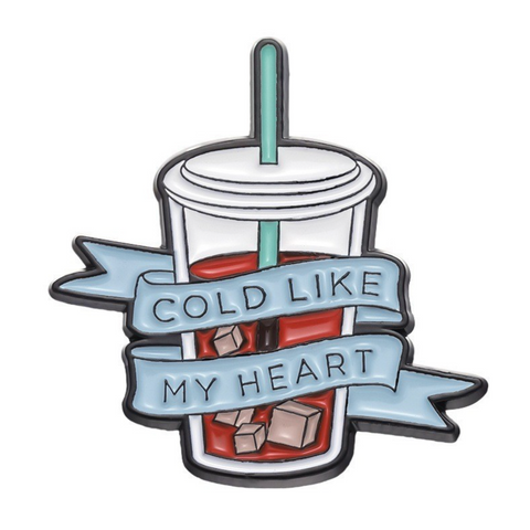 Cold Ice Coffee Pin