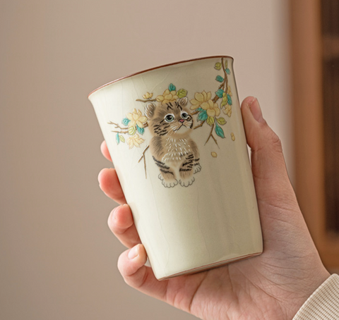 Floral Ceramic Cup 250ml