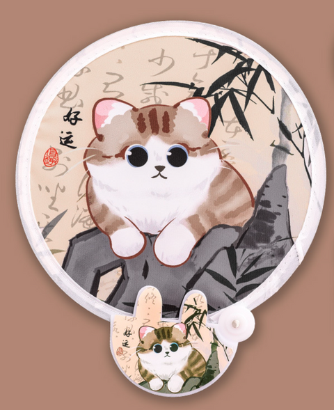 Chinese Style Scholar Folding Fan