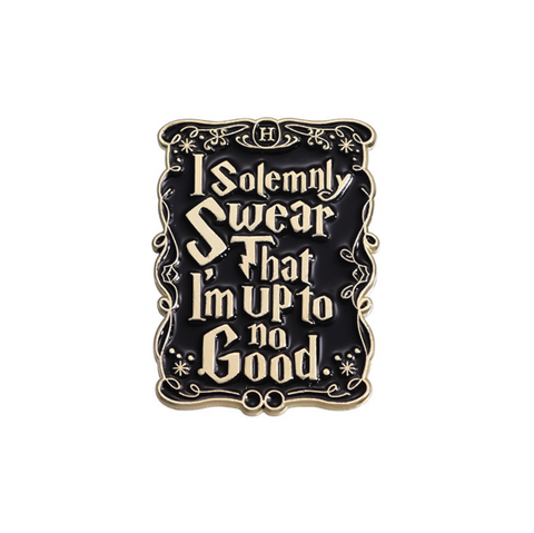 I Solemnly Swear Wizard Pin