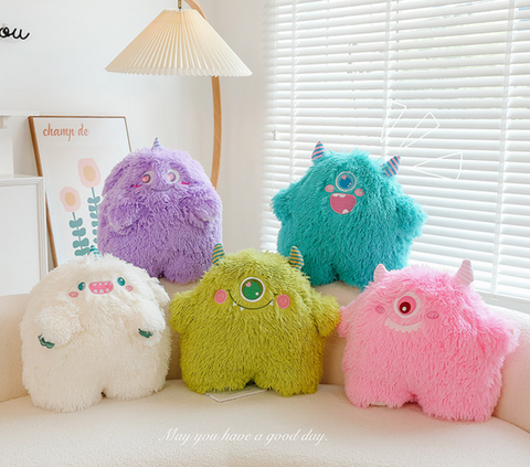 Cute Furry Monster Plush 45cm