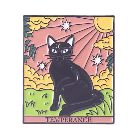 Cat Tarot Pin