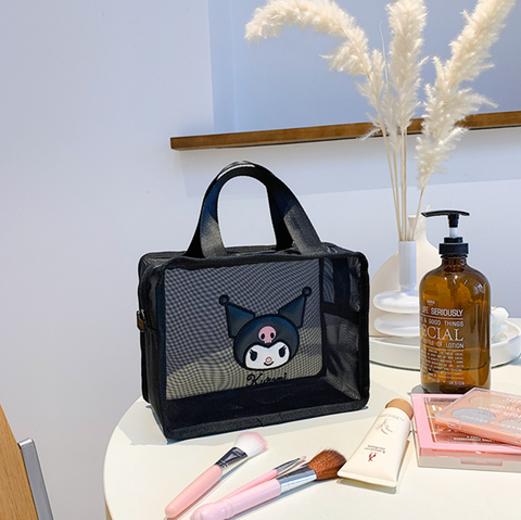 Sanrio Black Mesh Top Carry Case