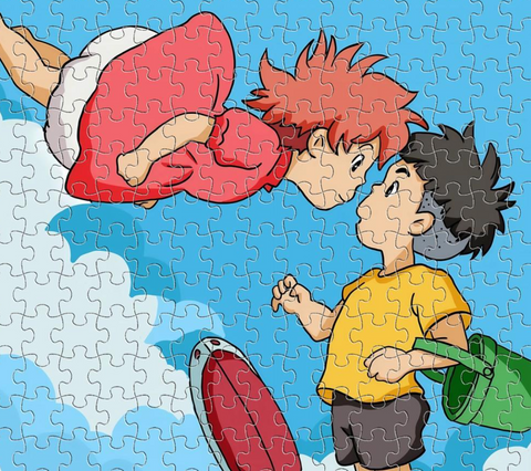 Ponyo and Sosuke Jigsaw Puzzle 1000pc