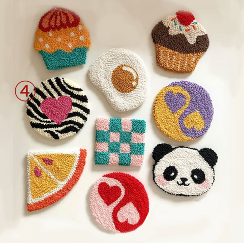 Love Coaster Carpet Coaster DIY
