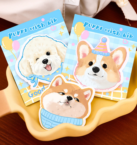 Puppy Dog Sticky Notes