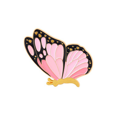 Pink Butterfly Pin