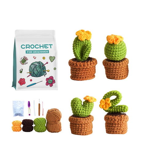LOVE Succulent Pot Crochet Kit