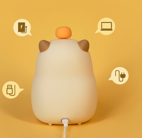 Capybara Alarm Clock Nightlight