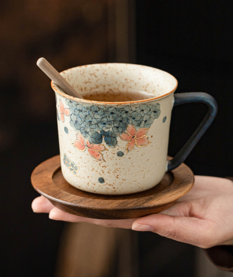 Cherry Blossom Ceramic Mug 184ml