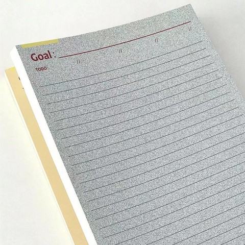 Retro Goal Notepad B5 30pg
