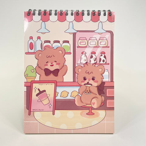 Pudding Bear A4 Sketchbook