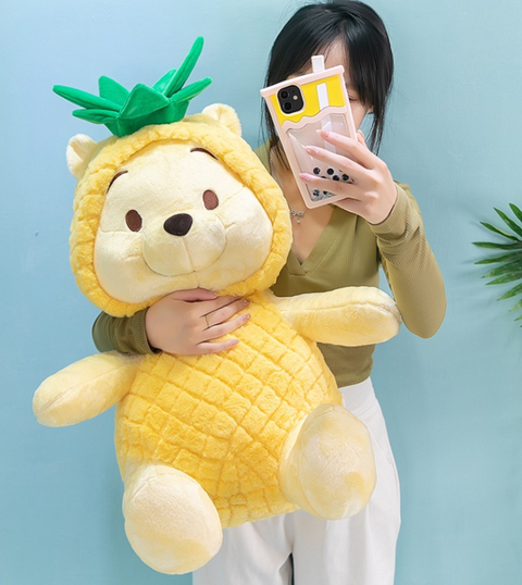 Pineapple Winnie the Pooh Plush