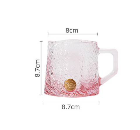 Gem Ice Glass Mug 260ml