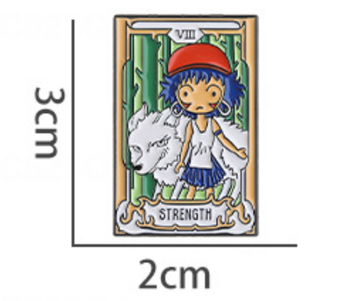 Strength Ghibli Pin