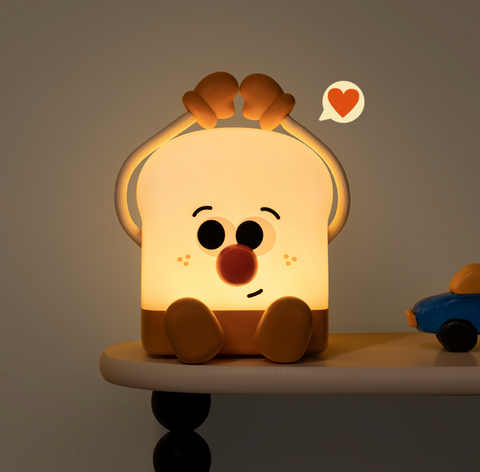 Red Nose Toast with Mitts Nightlight