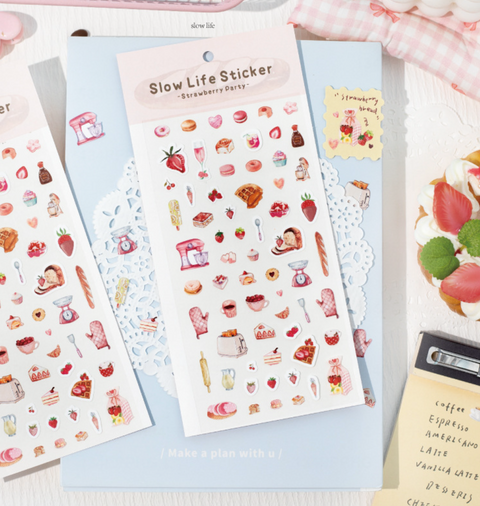 Twilight Flat Sheet Stickers Slow Living