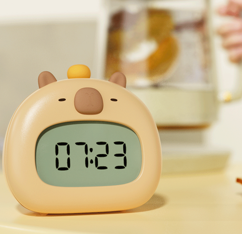 Capybara Alarm Clock