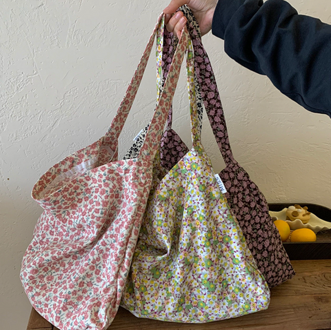 Large Shoulder Cotton Tote