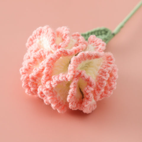 Carnation Flower Crochet