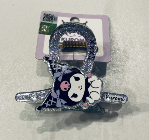 Ribbon Kuromi Hair Claw