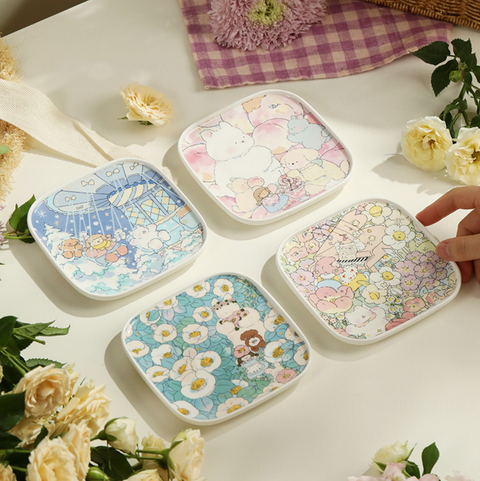 Pastry Square Ceramic Plate