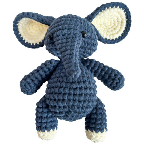 Elephant Amigurumi Crochet Kit