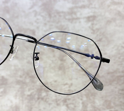 Blue Light Round Frame Glasses