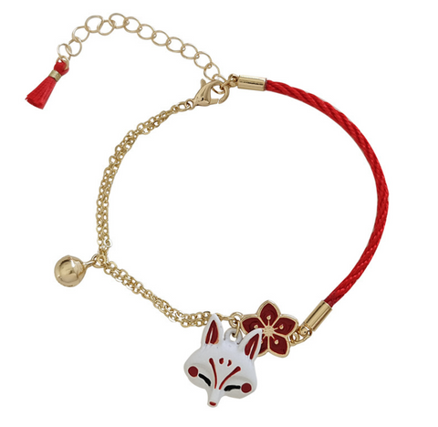 Japanese Red Fox Bracelet