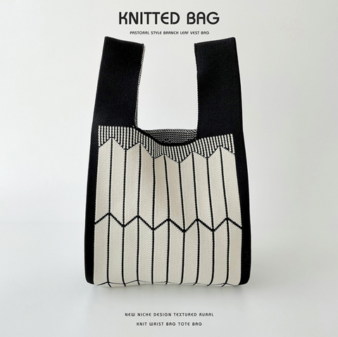 Bright Knitted Bag