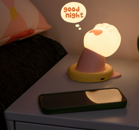 Pink Paw Nightlight