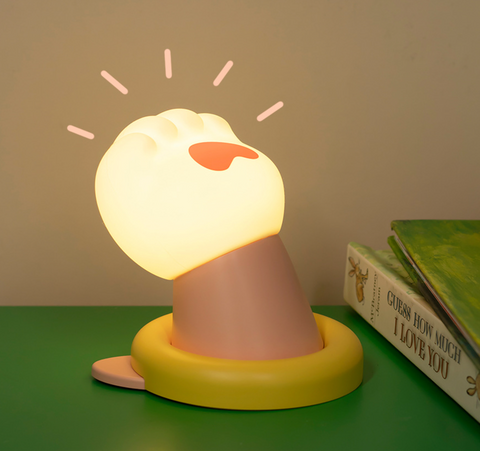 Pink Paw Nightlight