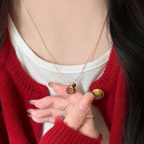 Pomegranate Necklace