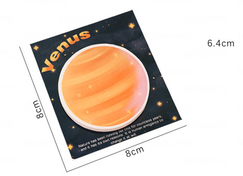 Planet Sticky Notes 10.7*9cm