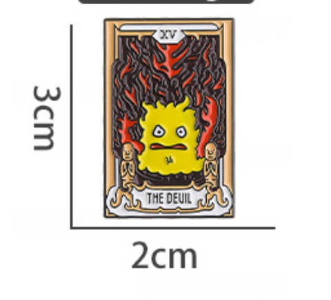 The Devil Ghibli Pin