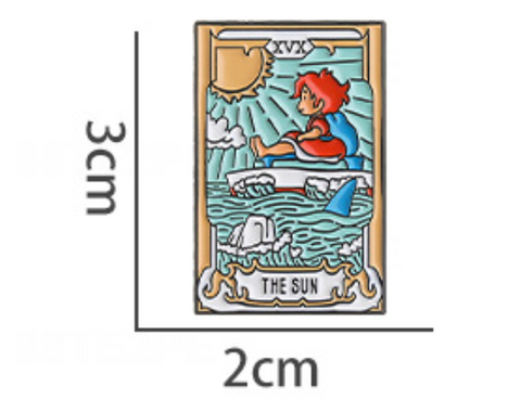 The Sun Ghibli Pin