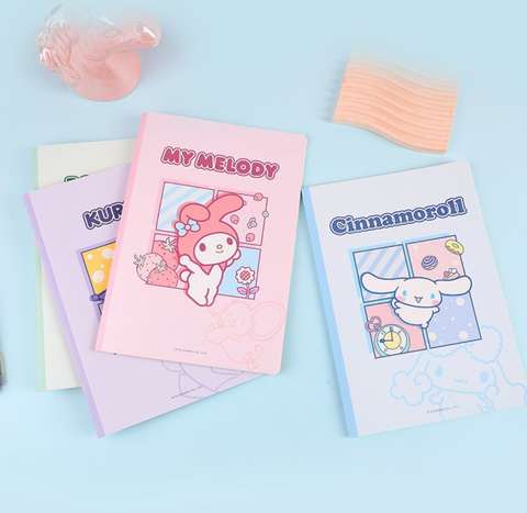 Sanrio Four Square B5 Lined Notebook