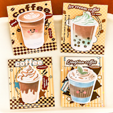 Instagram Coffee and Milk Tea Sticky Notes