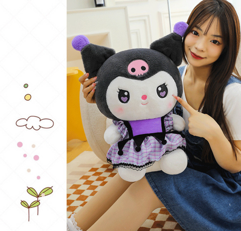 30cm Purple Dress Kuromi Plush