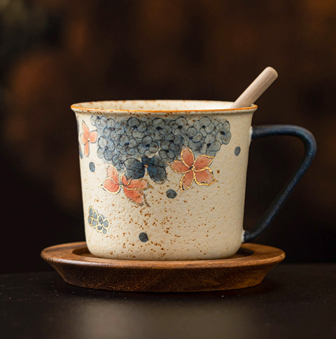 Cherry Blossom Ceramic Mug 184ml