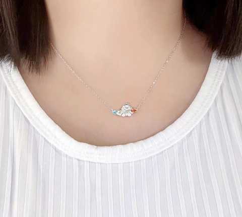 Hangyodon Silver Necklace