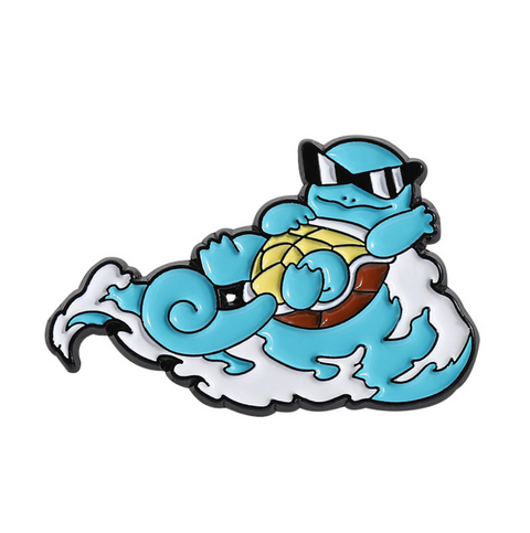 Squirtle Surf Pin