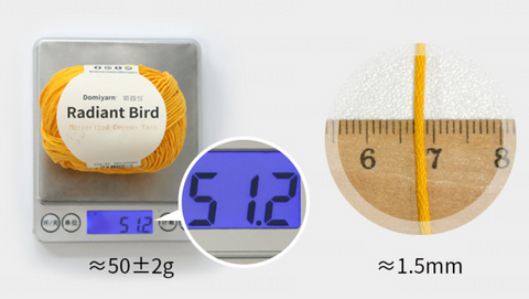 Radiant Bird Mercerized Cotton Yarn