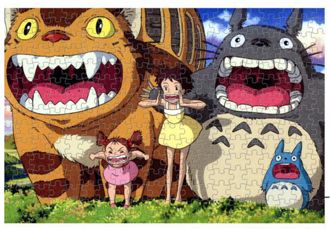 Totoro Big Yell Jigsaw Puzzle 1000pc