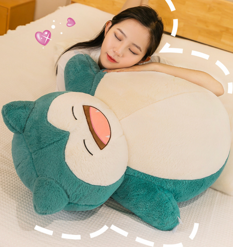 Fluffy Snorlax Plush