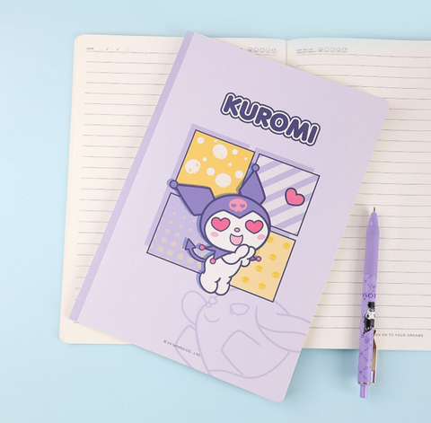 Sanrio Four Square B5 Lined Notebook