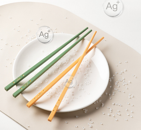 Lucky Fortune Alloy Chopstick 5 Set