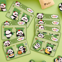 Panda Magnetic Bookmark