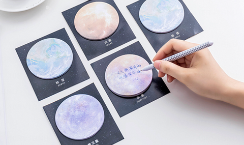 Sci-Fi Planet Sticky Notes 10.7*9cm